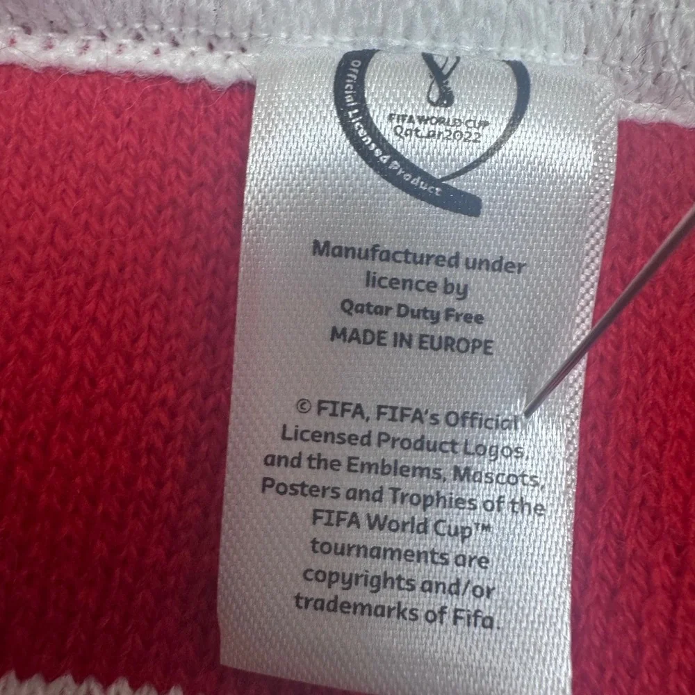 FIFA World Cup Qatar‎ 2022 Beanie and Scarf Set Iran vs USA Fan Soccer Futbal